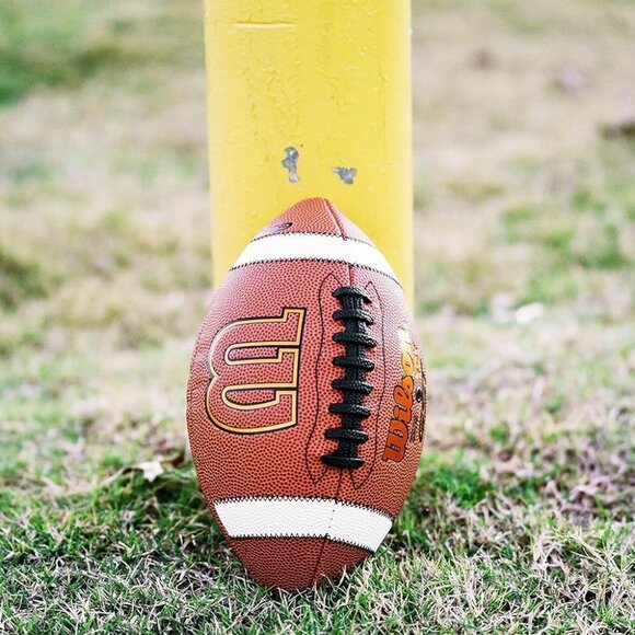 WILSON GST Composite Football - Tan - Picture 1 of 9